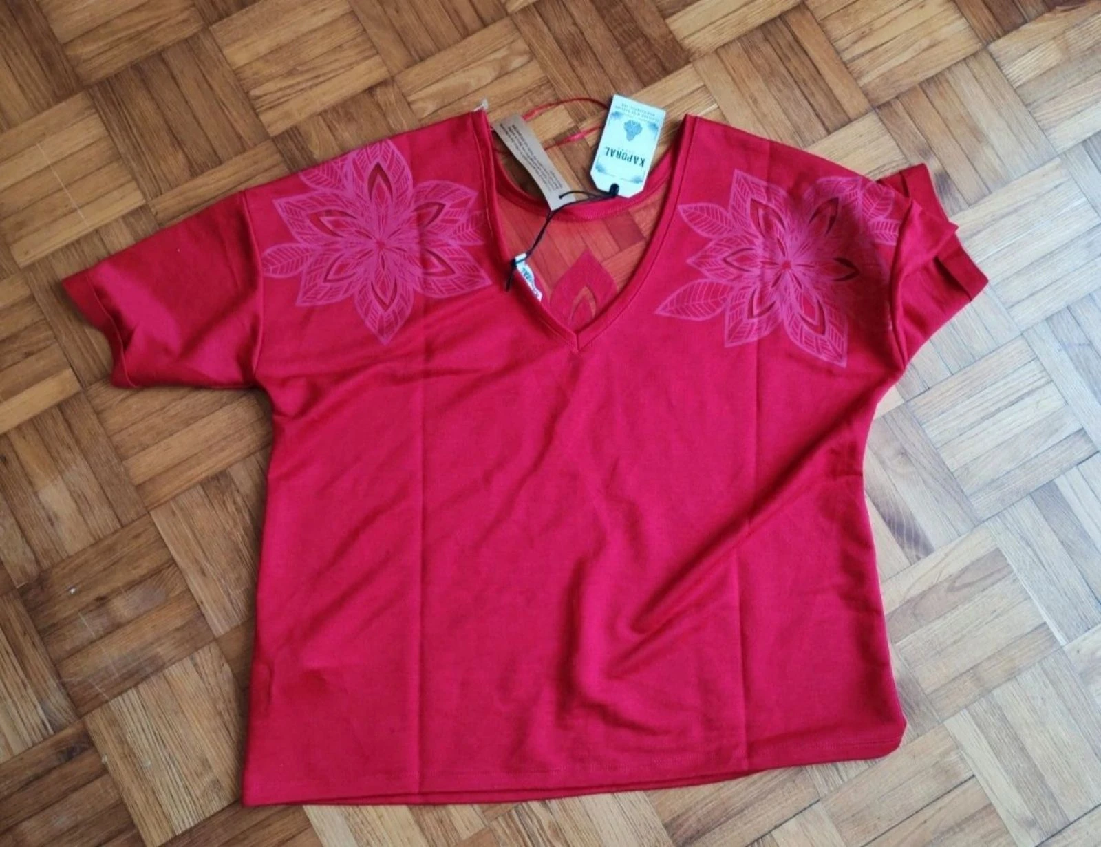 Tee-shirt vermelho Kaporal S novo – photo 4